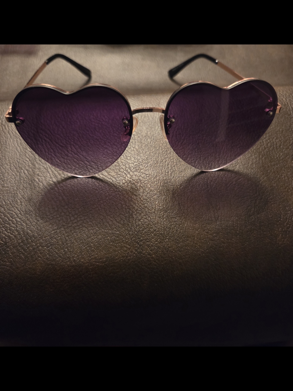 Heart-Shaped  Lens Sunglasses - Women Accessories